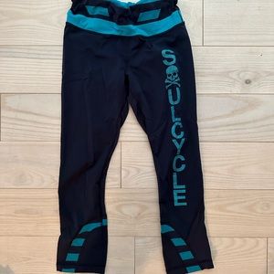 Lululemon Soulcycle Blue Leggings